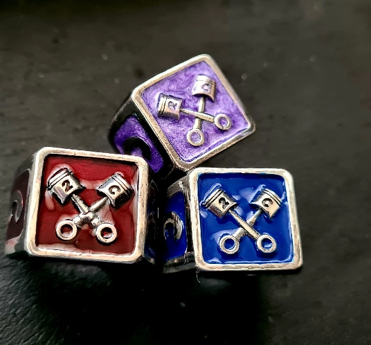 Collezione DueCilindri 2C Anello Quadrato Logo 2C