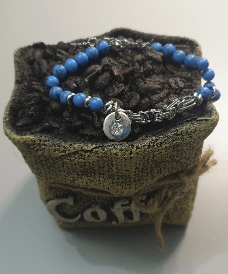 Composizione Bracciale VM Steel Jewels + Ciondolo Piccolo GC Argento925